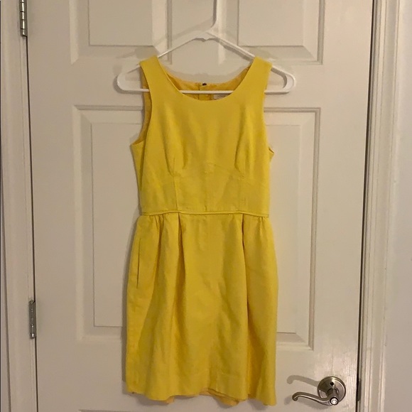 J Crew yellow dress - Picture 2 of 3